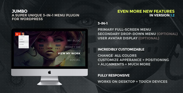 Jumbo WordPress Menu Plugin